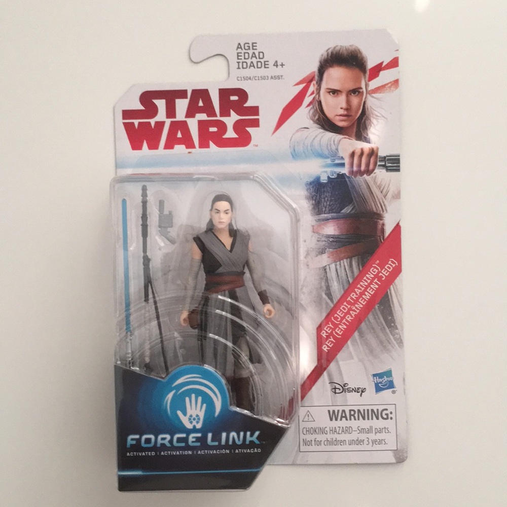 Star Wars Rey (Jedi Training) FORCE LINK Activated